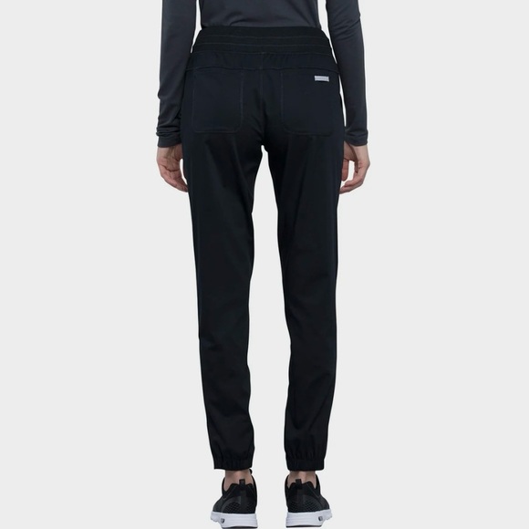 Cherokee Workwear Revolution Women's 5-Pocket Natural Rise Jogger WW011 Size M - Picture 2 of 16
